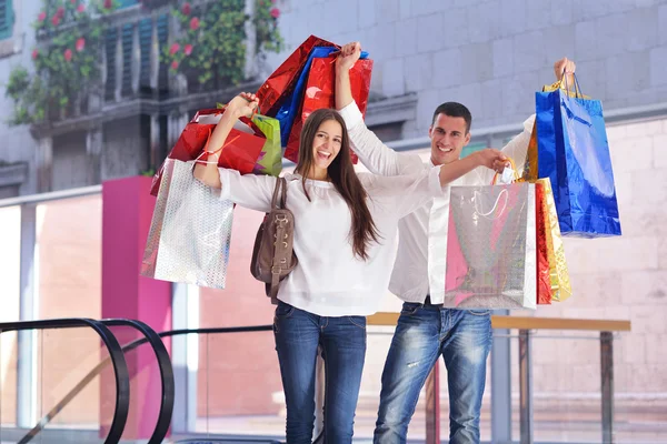 Par shopping — Stockfoto