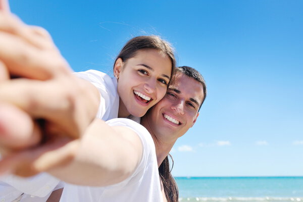 Couple at the beach