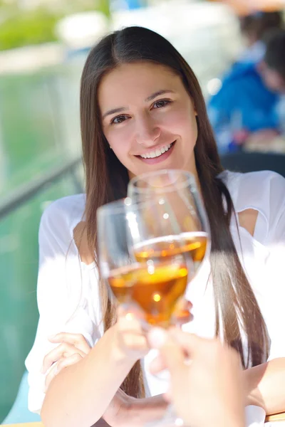 Een paar lunchen. — Stockfoto