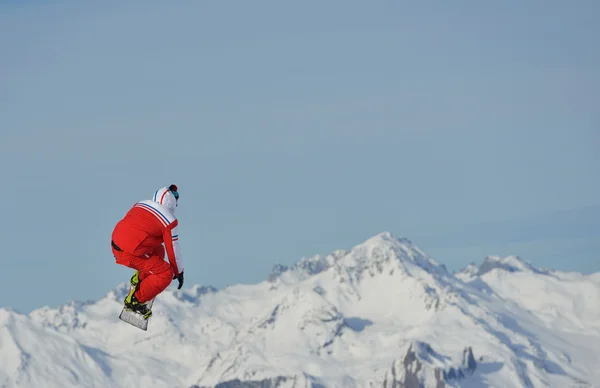 Snowboarder — Stockfoto