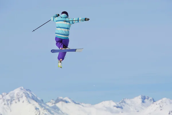 Skier — Stock Photo, Image