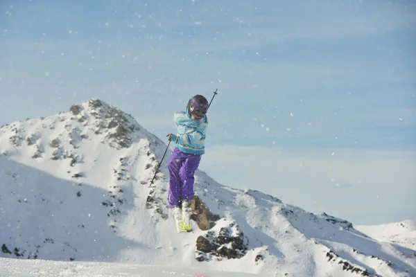 Skifahrer — Stockfoto