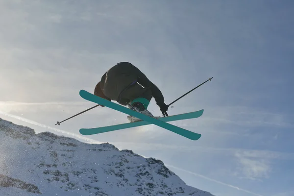 Skier — Stock Photo, Image