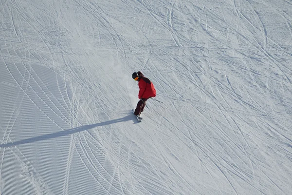 Snowboardåkare — Stockfoto