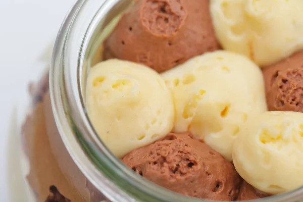 Efterrätt mousse — Stockfoto