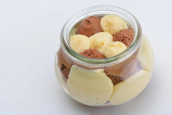 Efterrätt mousse — Stockfoto