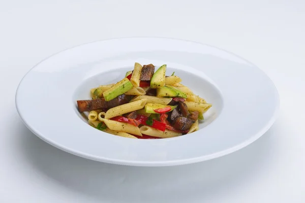 Pasta con verdure — Foto Stock