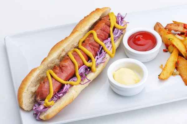 Hot dog — Stock Fotó