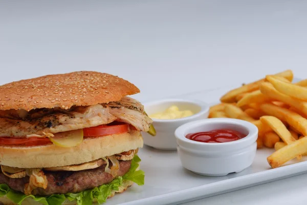 Hamburger menu — Zdjęcie stockowe