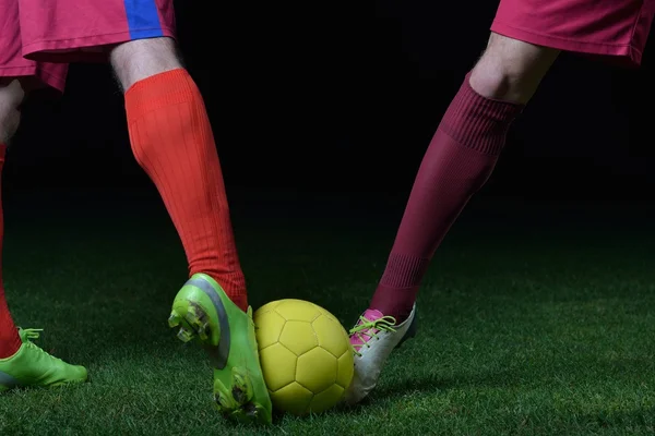 Jogadores de futebol — Fotografia de Stock