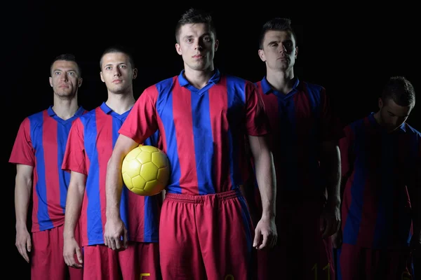 サッカー選手のチーム — ストック写真