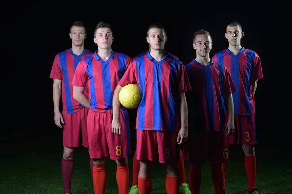 Soccer players team — Stock Photo, Image