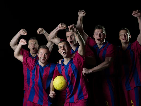 Jogadores de futebol — Fotografia de Stock