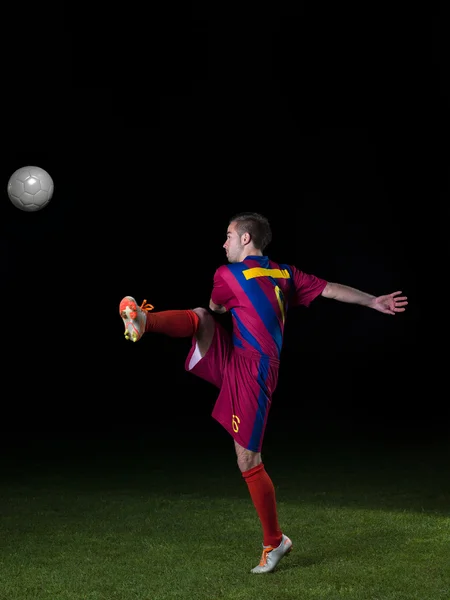 Jogador de futebol — Fotografia de Stock