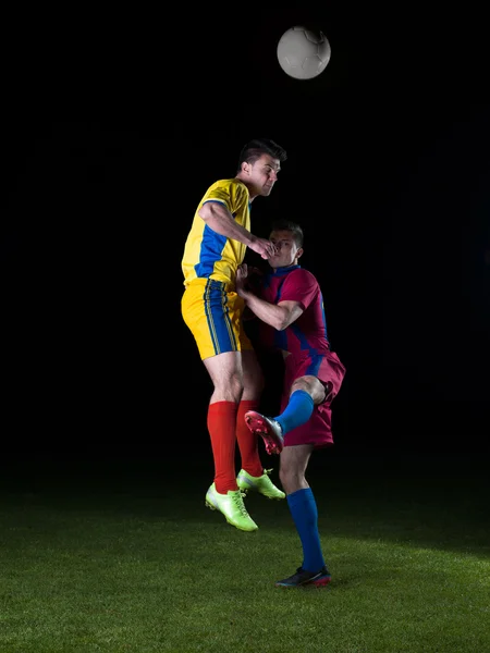 Jugadores de fútbol — Foto de Stock