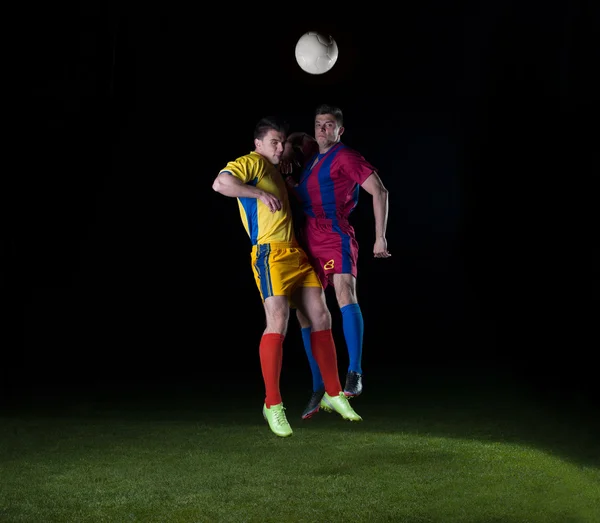 Jogadores de futebol — Fotografia de Stock