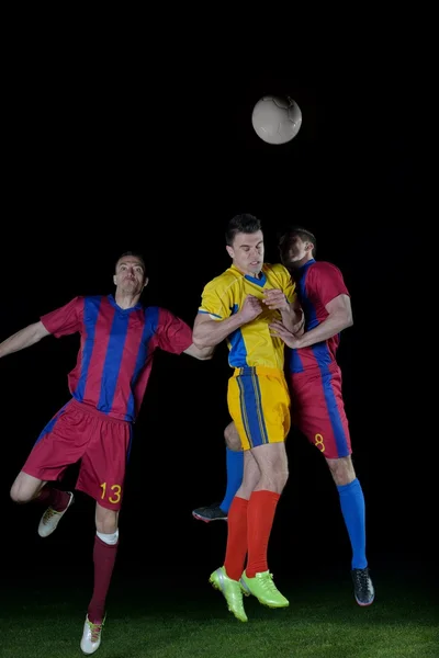 Jogadores de futebol — Fotografia de Stock