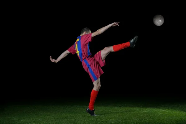 Jogador de futebol — Fotografia de Stock