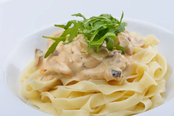 Spaghetti with Mussels — Stock Photo, Image