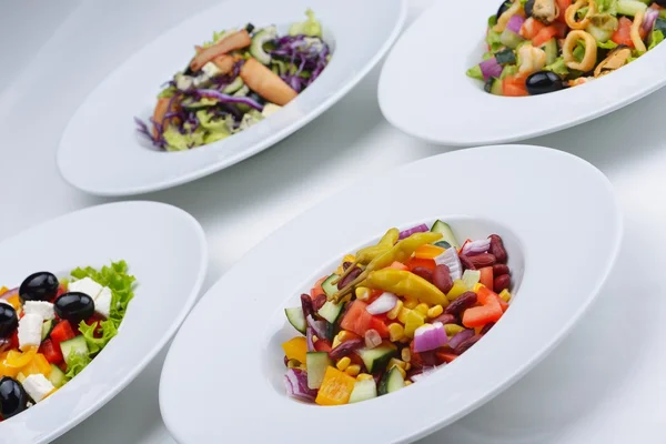 Saladas saborosas — Fotografia de Stock