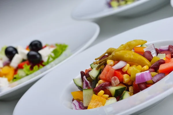 Lezzetli Salatalar — Stok fotoğraf