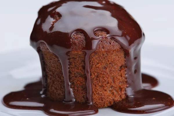 Bolinho de chocolate — Fotografia de Stock