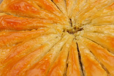 Turkse baklava dessert