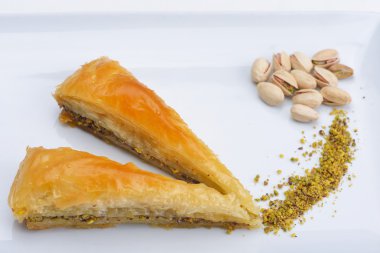 Turkse baklava dessert