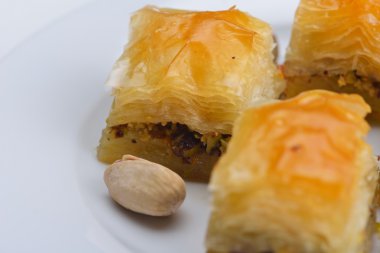 Turkse baklava dessert