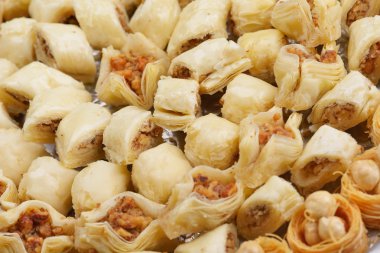 Turkse baklava dessert