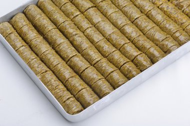 Geleneksel tatlı Türk baklavası