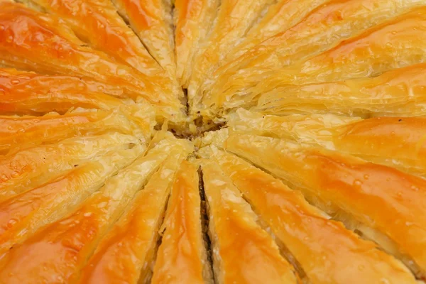 Turkse baklava dessert — Stok fotoğraf