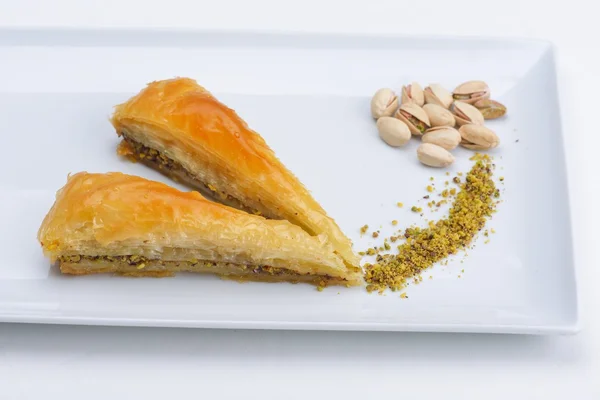 Turkse baklava dessert — Stockfoto