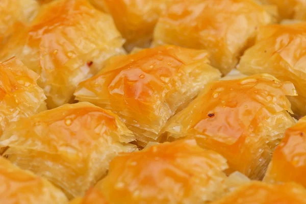 Tureckiej baklavy deser — Zdjęcie stockowe