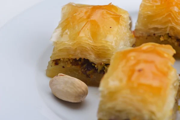 Türkisches Baklava-Dessert — Stockfoto