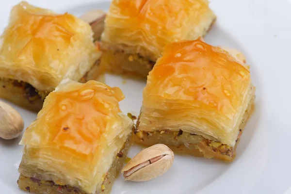 Türkisches Baklava-Dessert — Stockfoto