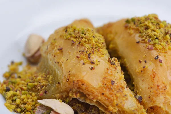 Postre de baklava turco — Foto de Stock