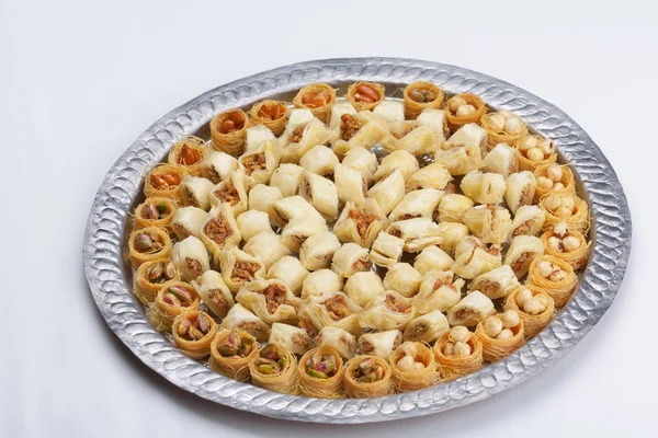 Turkse baklava dessert — Stok fotoğraf