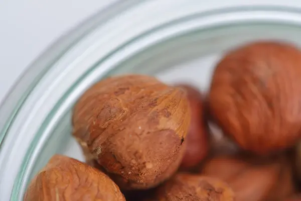 Hazelnuts — Fotografie, imagine de stoc