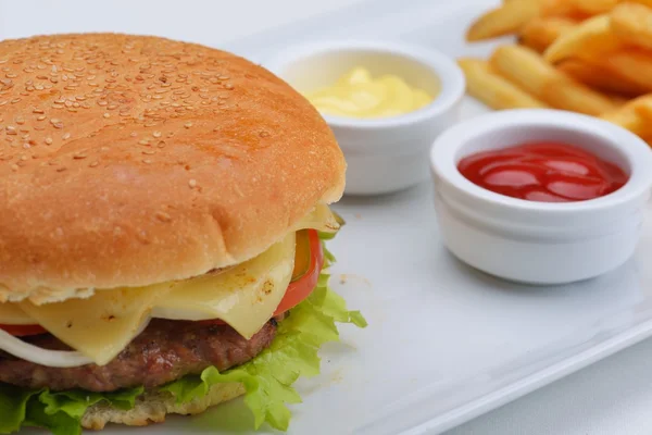 Hamburguesa — Foto de Stock