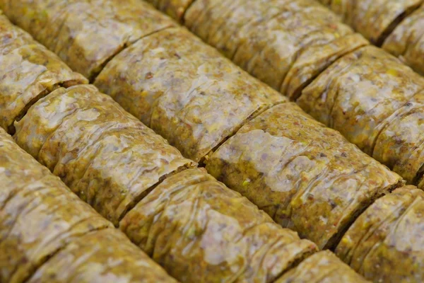 Tradiční dezert turecké baklavu — Stock fotografie