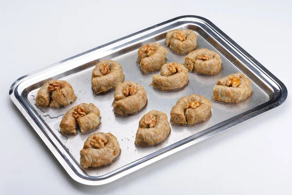 传统甜点土耳其果仁蜜饼 — 图库照片