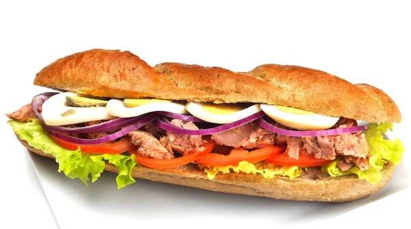 Sandwich på nära håll — Stockfoto