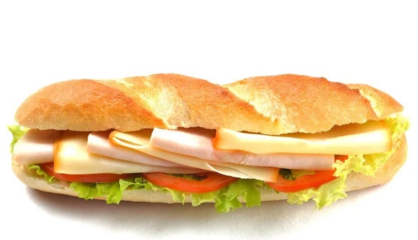 Fresh sandwich close up — Stock Photo, Image