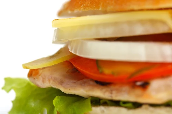 Fast food hamburger. — Stok fotoğraf