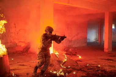 Hareketli şehir ortamında askeri birlikler