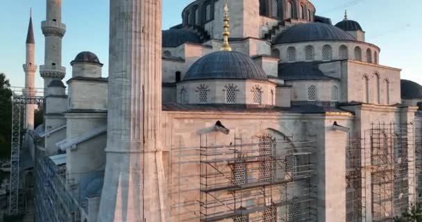 Istanbul Turkey Sultanahmet Area Blue Mosque Hagia Sophia Golden Horn — Stock Video