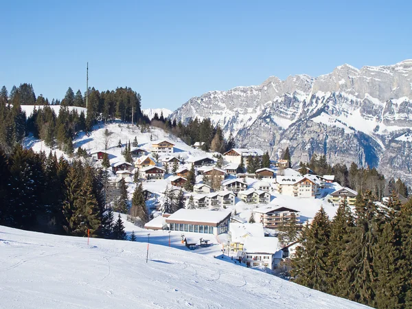 Winter in alps — Stock Photo, Image