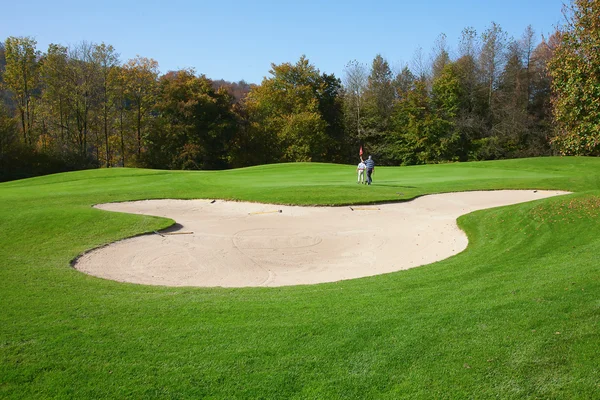 Golfen — Stockfoto