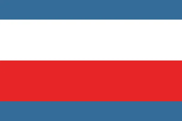 Trenciansky 标志trenciansky flagga — Stockfoto